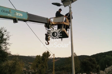Lampes solaires pour Country Lane au Liban
